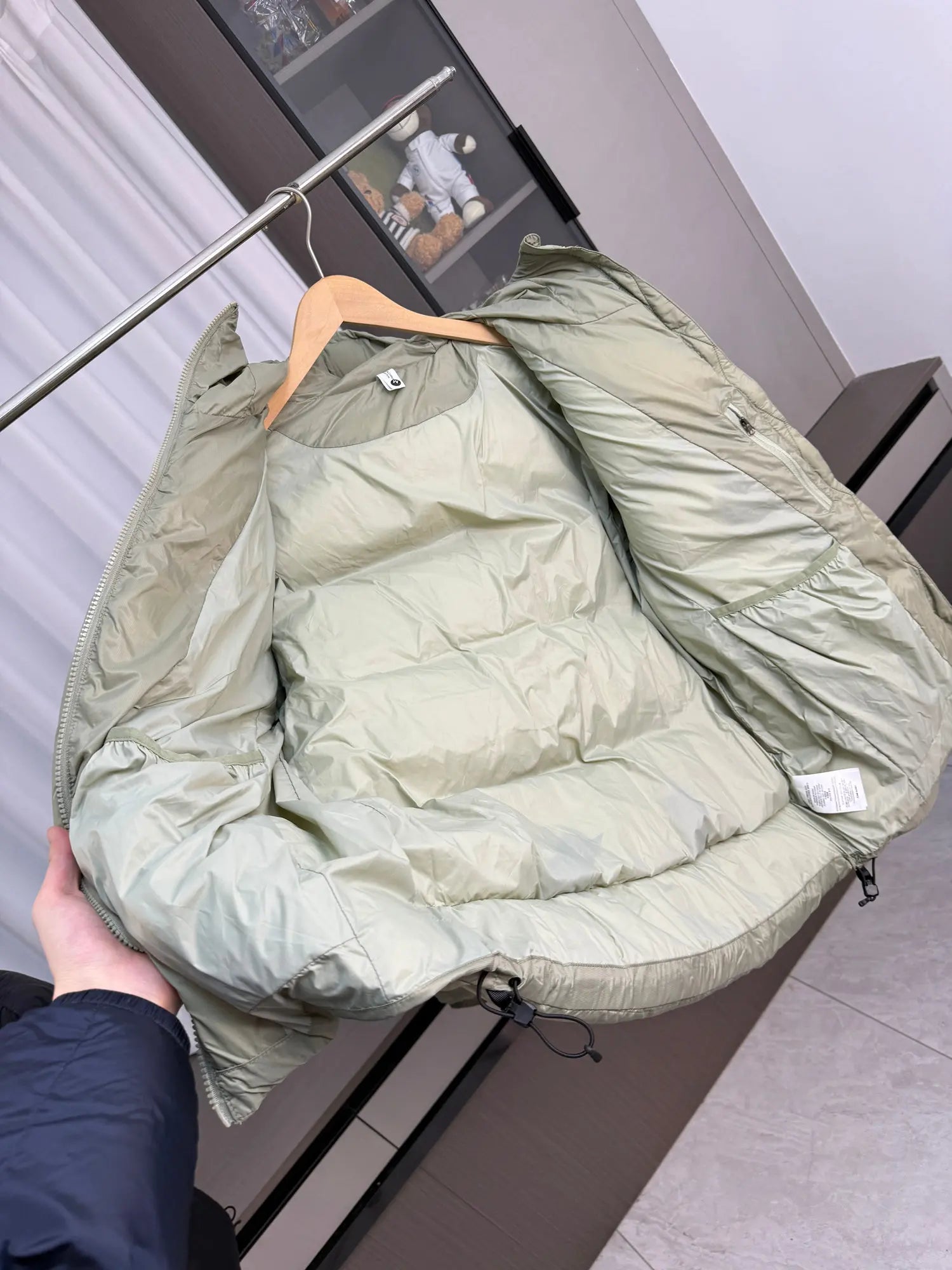 Lightweight padded jackets Outdoor Mountaineering Thickened Cotton-padded Clothes men's down coats and parkas tops ATFH