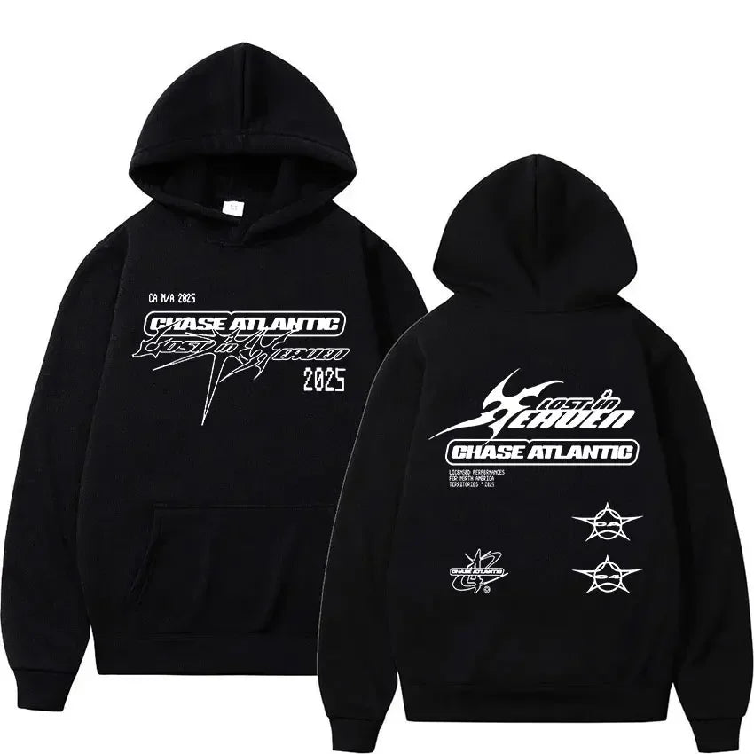 Chase Atlantic Lost in Europe and the UK Tour album Men's hoodie and hoodie Harajuku Fashion high-quality casual hoodie
