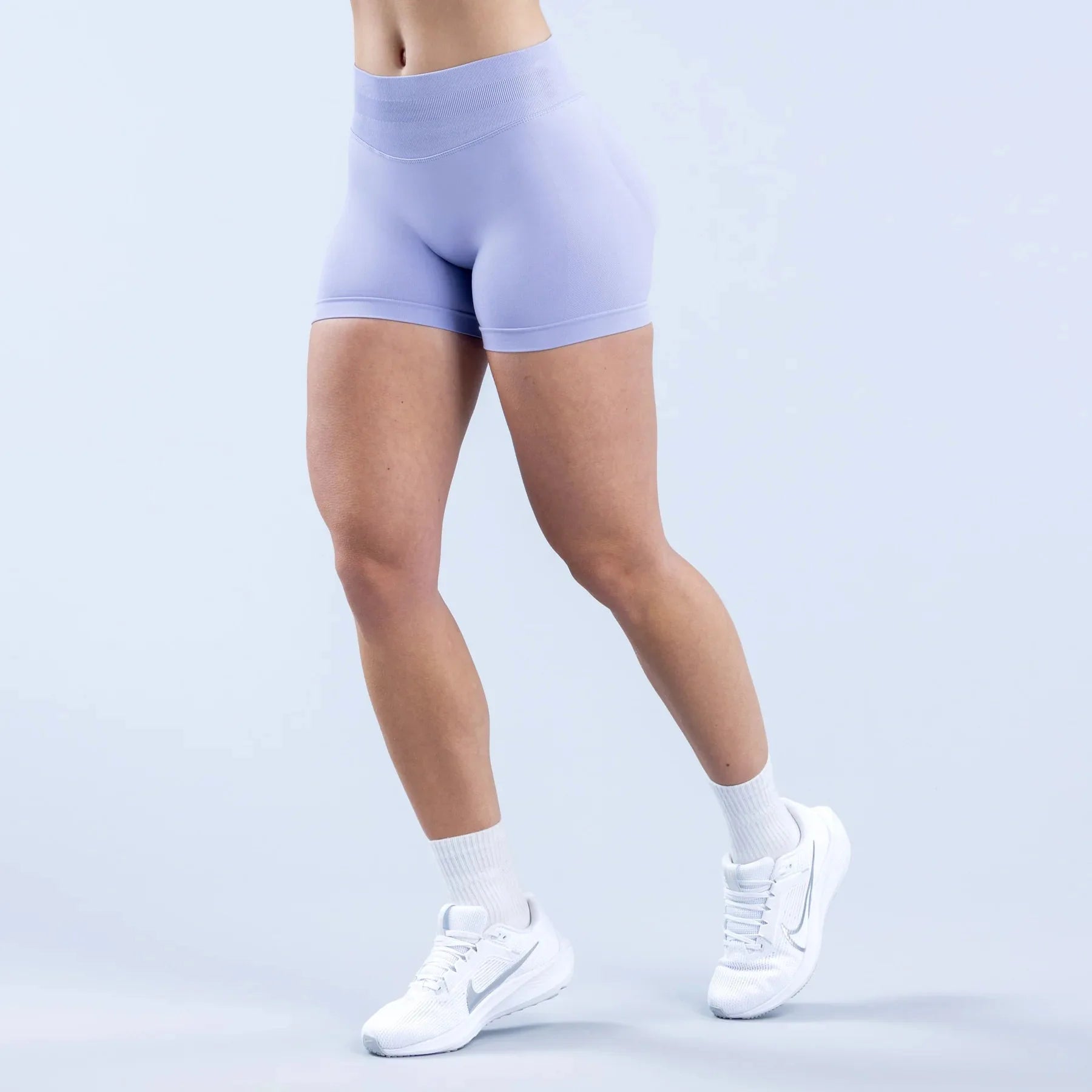 Seamless Sports Shorts Women Booty Yoga Shorts Quick Drying Fitness Tights Solid Workout Scrunch Customizable Lable