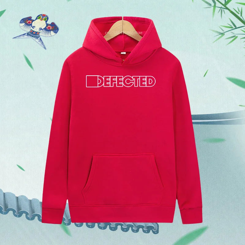 Autumn Velvet Plus Size Letter Efected Hoodie Women Man Sweatshirts Harajuku Fashion Casual Streetwear Clothing 15 Colors 411 - ATFH