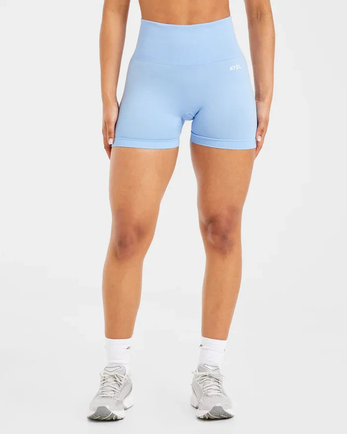 Yoga Shorts Fashion Low Waist Seamless Yoga Shorts Scrunch Bum Gym Shorts Women Workout Biker Stretch Fitness Shorts Tahsi Fashion House