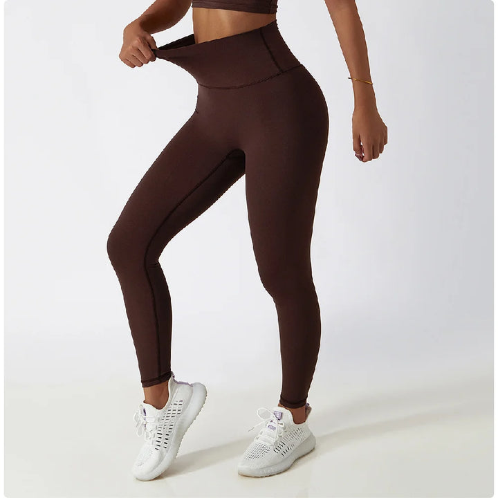 Women Yoga Pants High Waist Gym Fitness Leggings Tights Breathable Yoga Pants Running Workout Leggings Female Gym Yoga Clothing - ATFH