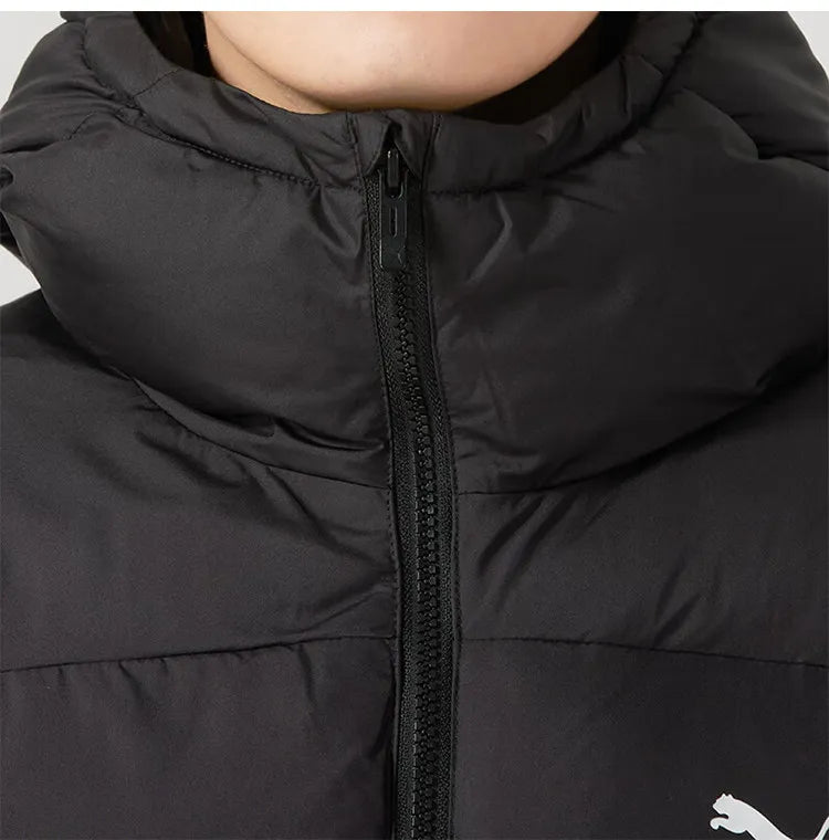 Puma Men's Cotton Padded Coat 684120-01 Winter Warm Windproof Cotton Jacket Casual Trendy Versatile Outwear