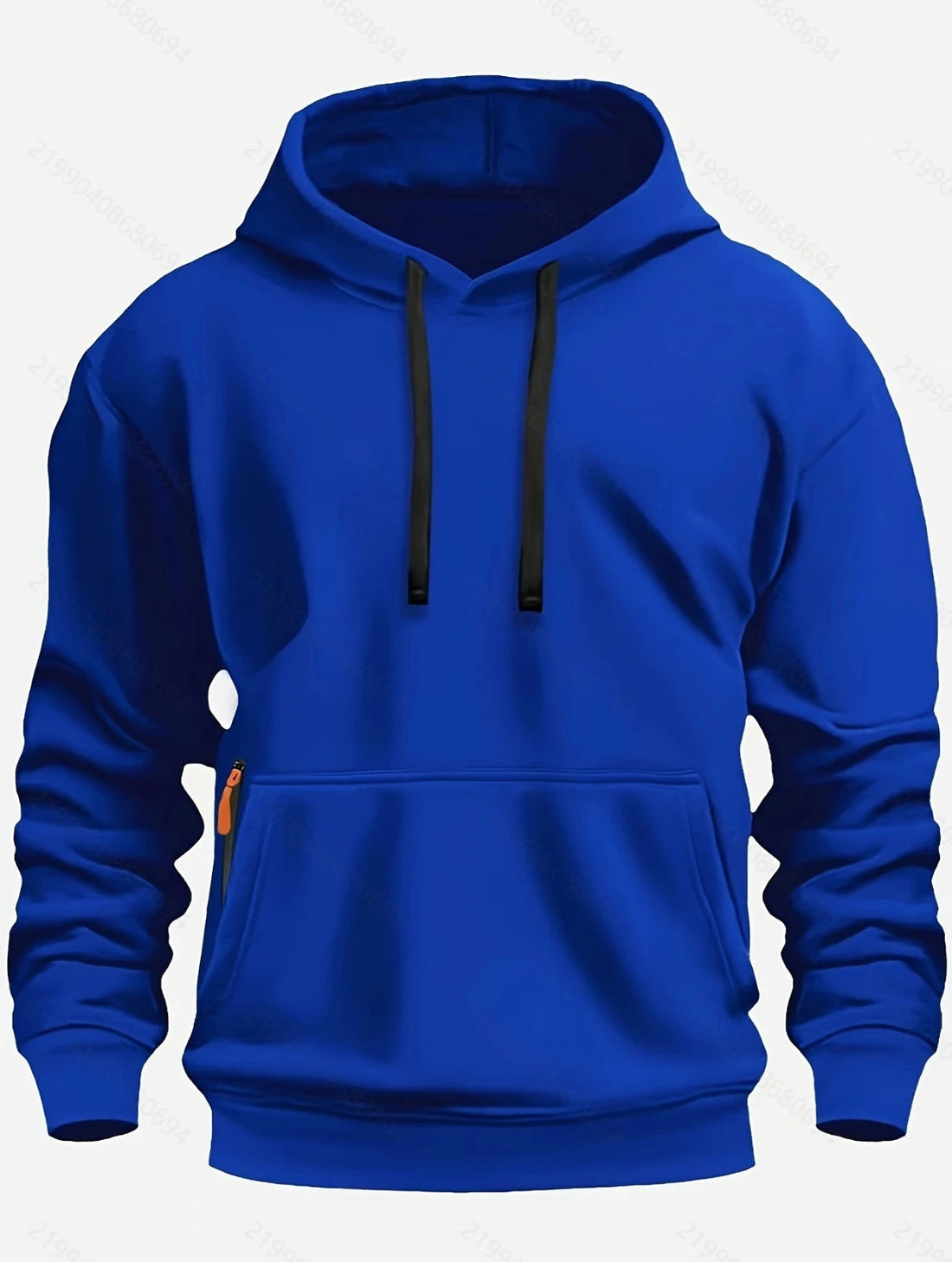 Fall/winter New Arrival Men's fleece Hoodie High Quality Solid Color Hooded Sweatshirt Male Fashionable street style sweatshirt ATFH