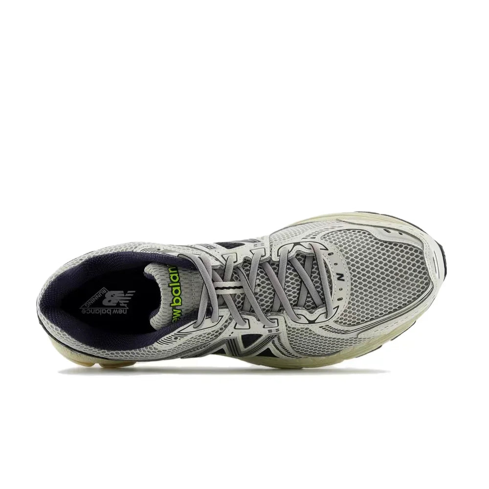 New Balance 860 v2: Stylish, Versatile, Durable, and Cushioned Low-Top Running Shoes for Men and Women—White and Black ML860SN2
