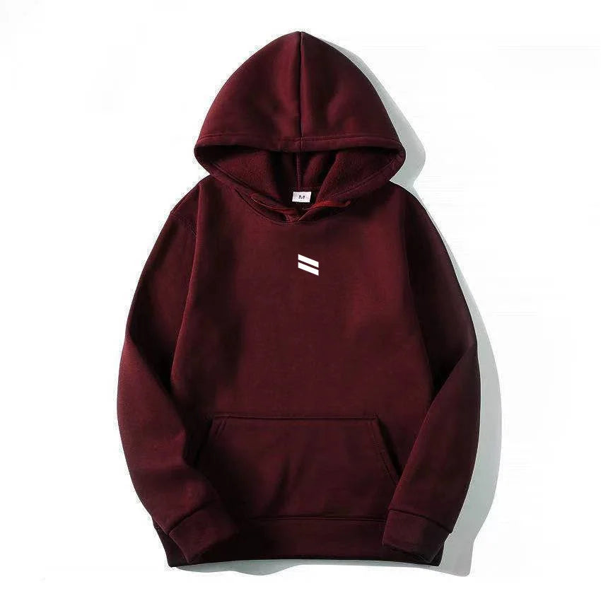 2026 Casual Hoodies Fleece Warm Printed Men Women Fashion Hooded Sweatshirts Pullovers Unisex Hip Hop Streetwear Autumn Winter - ATFH