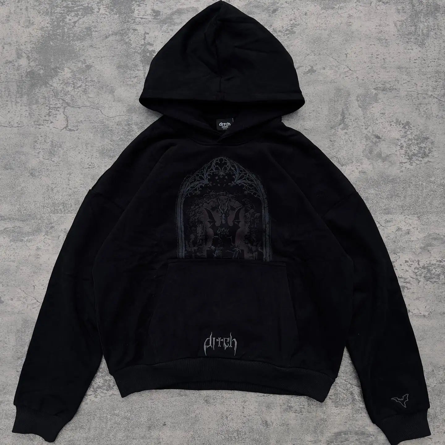 Y2K Clothing Harajuku Hip Hop Graphic Printed Oversized Hoodie Gothic Casual Pullover Hoodie Mens Womens Streetwear Sweatshirt - ATFH