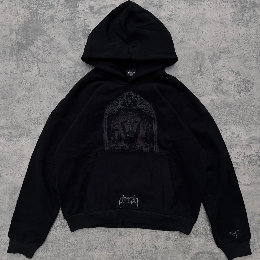 Y2K Clothing Harajuku Hip Hop Graphic Printed Oversized Hoodie Gothic Casual Pullover Hoodie Mens Womens Streetwear Sweatshirt - ATFH