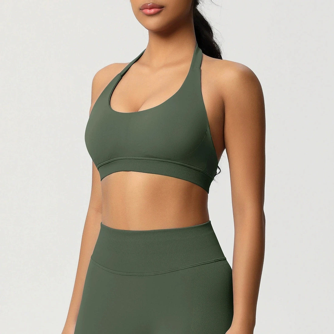 Sports Bra Seamless Workout Tops Gym Fitness Underwear Yoga Bras Sexy Athletic Sport Bra Women Backless Gym Training Crop Top - ATFH