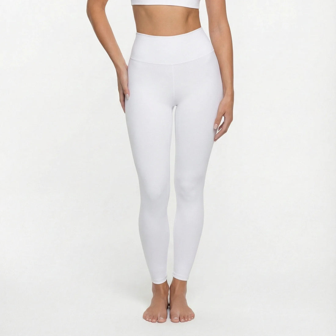 Backless Hollow-out Waistcoat Yoga Clothes High Waist Leggings Bras For Women Slimming Fit Running Workout Fitness Sportswear - ATFH