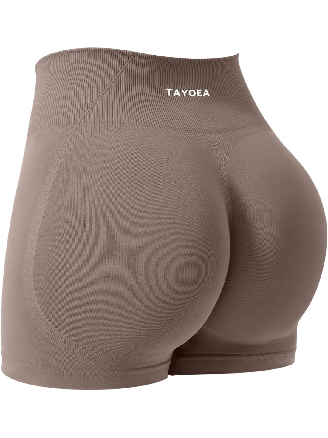 TAYOEA Seamless Yoga Shorts Women High Waist Tummy Control Matte Naked Feeling Gym Shorts Scrunch Butt Lifting Sport Shorts Squat Proof Workout Running Biker Shorts Fitness Apparel Tahsi Fashion House
