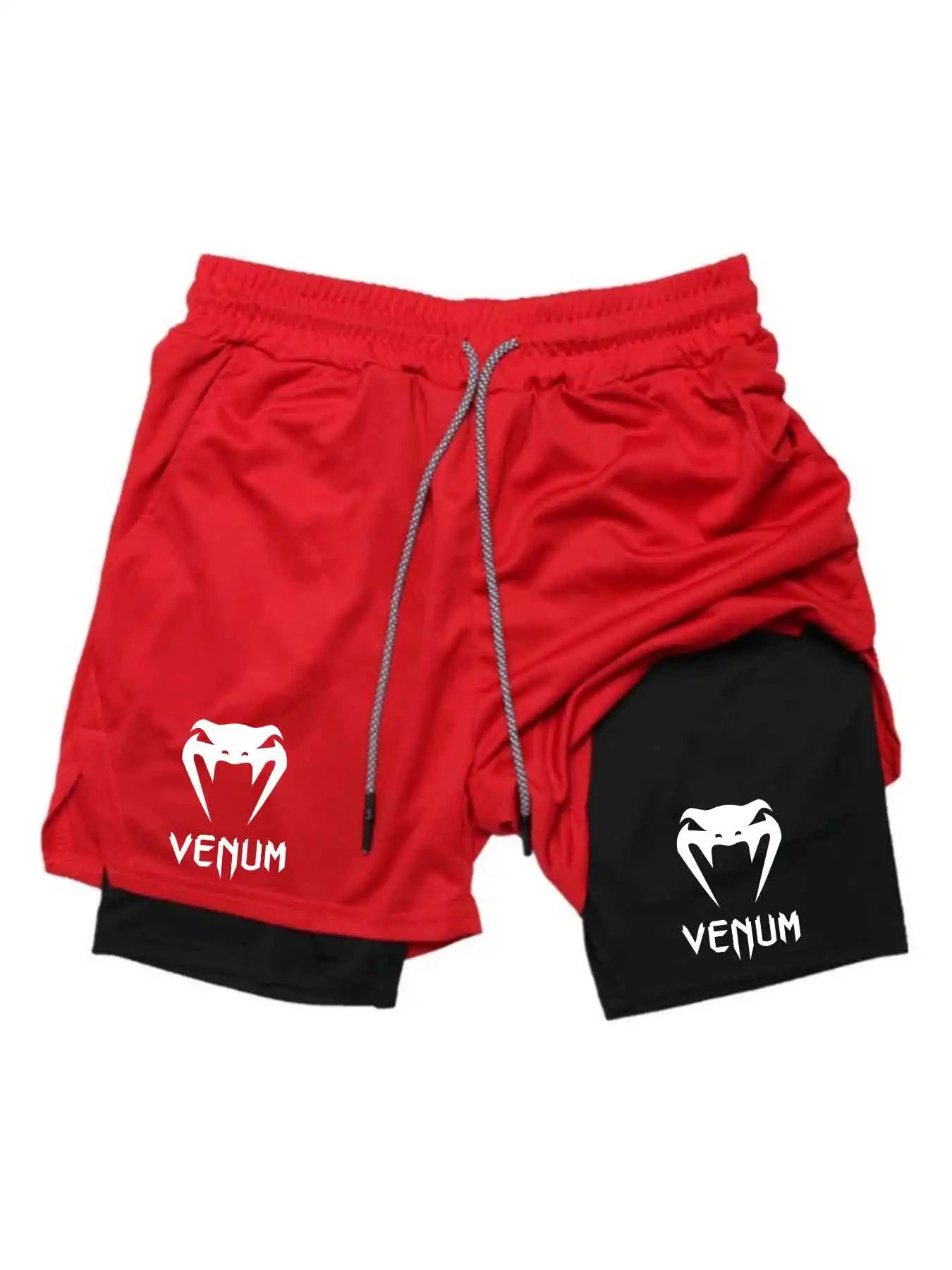2026 Summer Sports Shorts 2-in-1 Gym Running Shorts Slow Running Casual Sportswear Fitness Double Layer Shorts