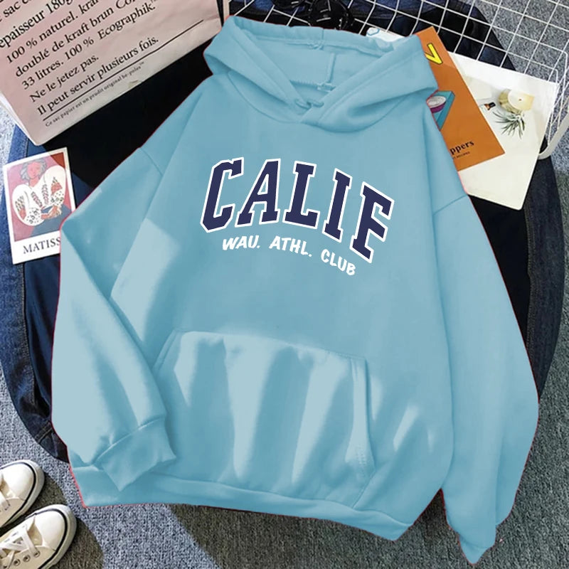 Men And Women Winter Sweatshirt Print Hooded Pullovers Korean Fashion Loose Casual Hoodies Fleece Pullover Women Clothing - ATFH