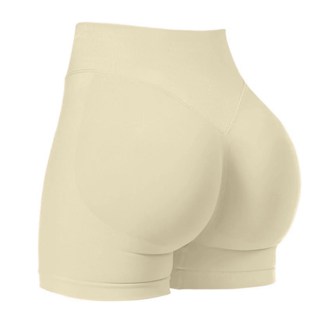 Women's High-Waisted Seamless Fitness Shorts: Tummy Control Compression, Butt-Lifting, High-Elastic Breathable, for YOGA