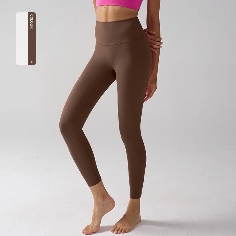 High Waist Naked Feeling Leggings Women Fitness Running Yoga Leggings Pants Energy Gym Tight Leggings Casual Workout Leggings - ATFH