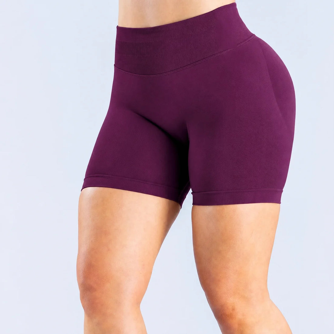 Seamless Yoga Workout Shorts for Women Low Waist Butt Lift Biker Shorts Gym Fitness Activewear Sports Training Shorts