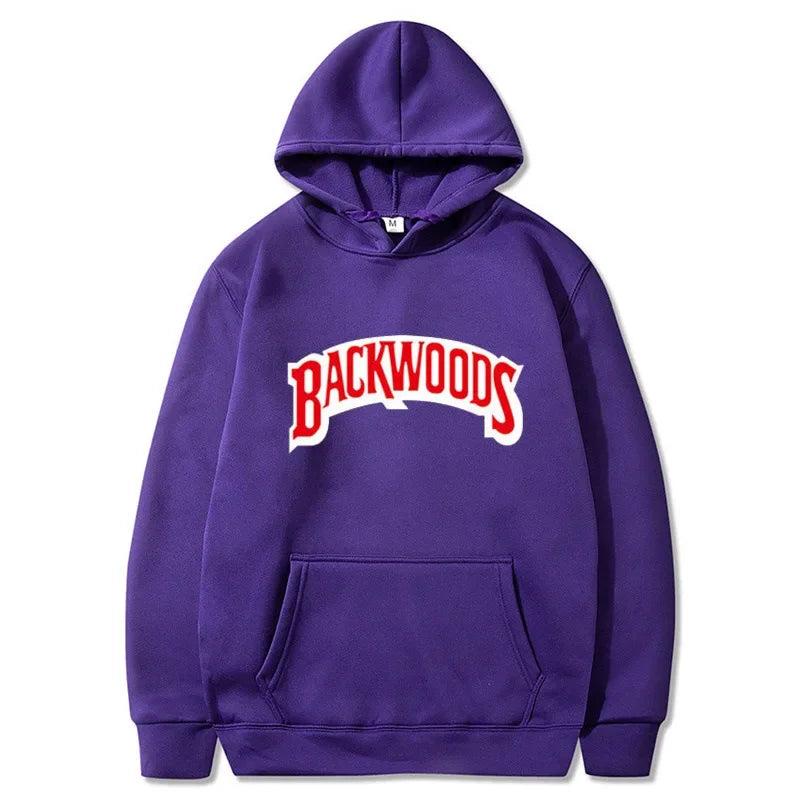 Backwoods Hoodie Men Women Sweatshirt Print Unisex Streetwear Hip Hop Style Autumn Winter Fashion Hip Hop Tops Clothes Male - ATFH