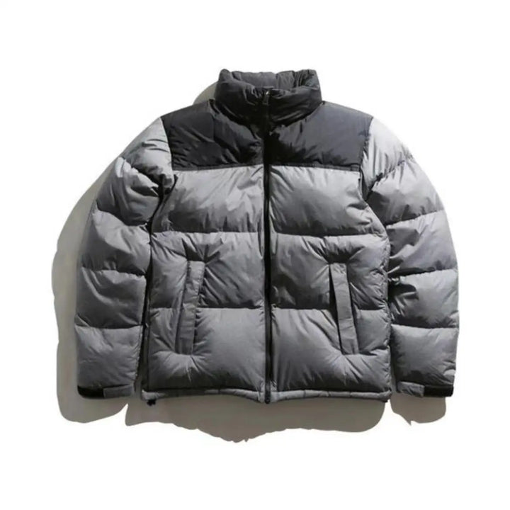 Winter Couple Style Puffer Jacket - Thickened Down Cotton Coat, Windproof Heat-locking Warm Outdoor & Daily Commute Wear