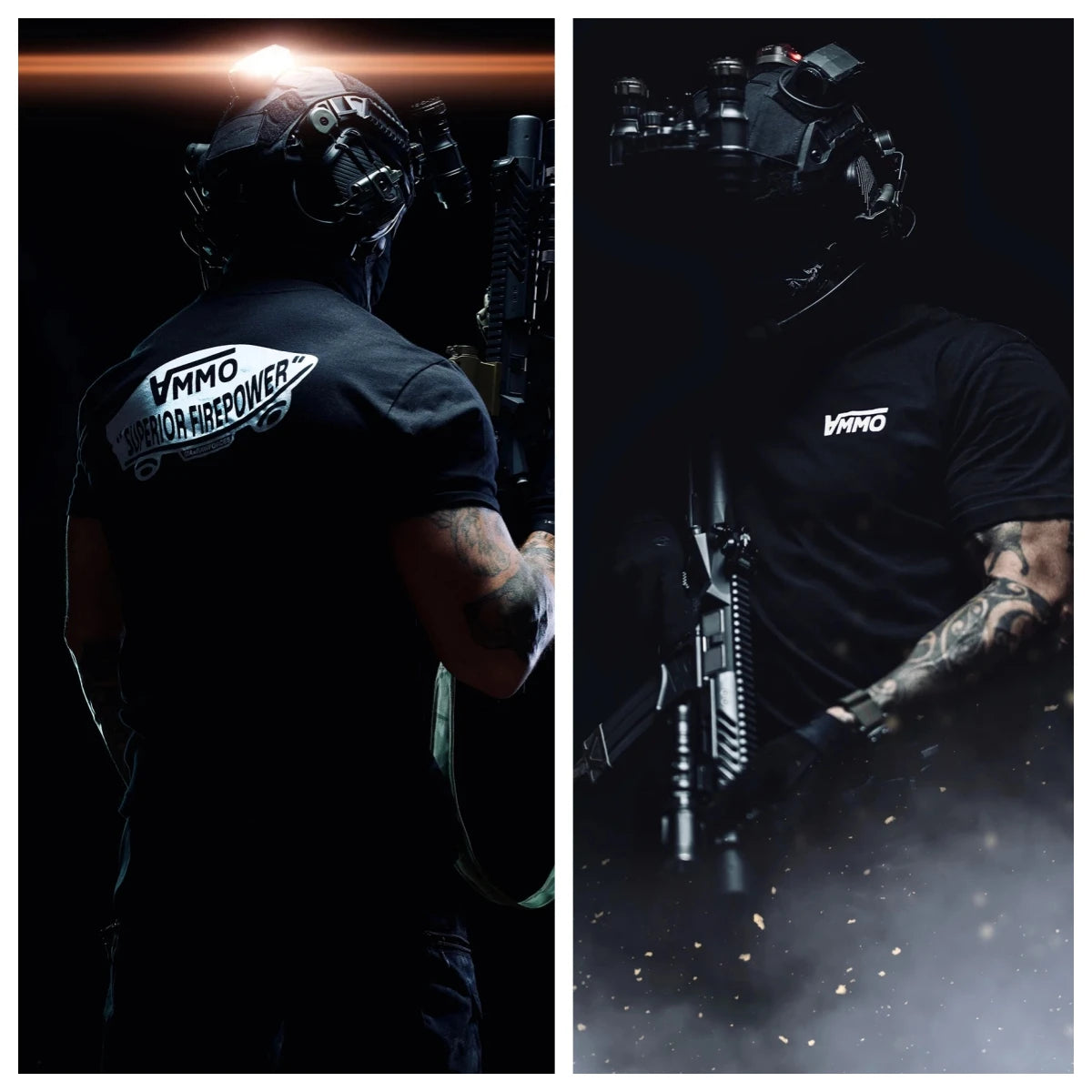 Acta Non Verba Military Tactical Art Style Summer Casual T-shirt Men's and Women's Luxury Brand ATFH