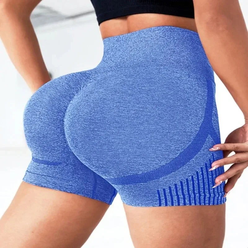 Yoga Underpants Seamless High-Elasticity High-Waist Quick-Drying Casual Sports Yoga Shorts Women's Tahsi Fashion House