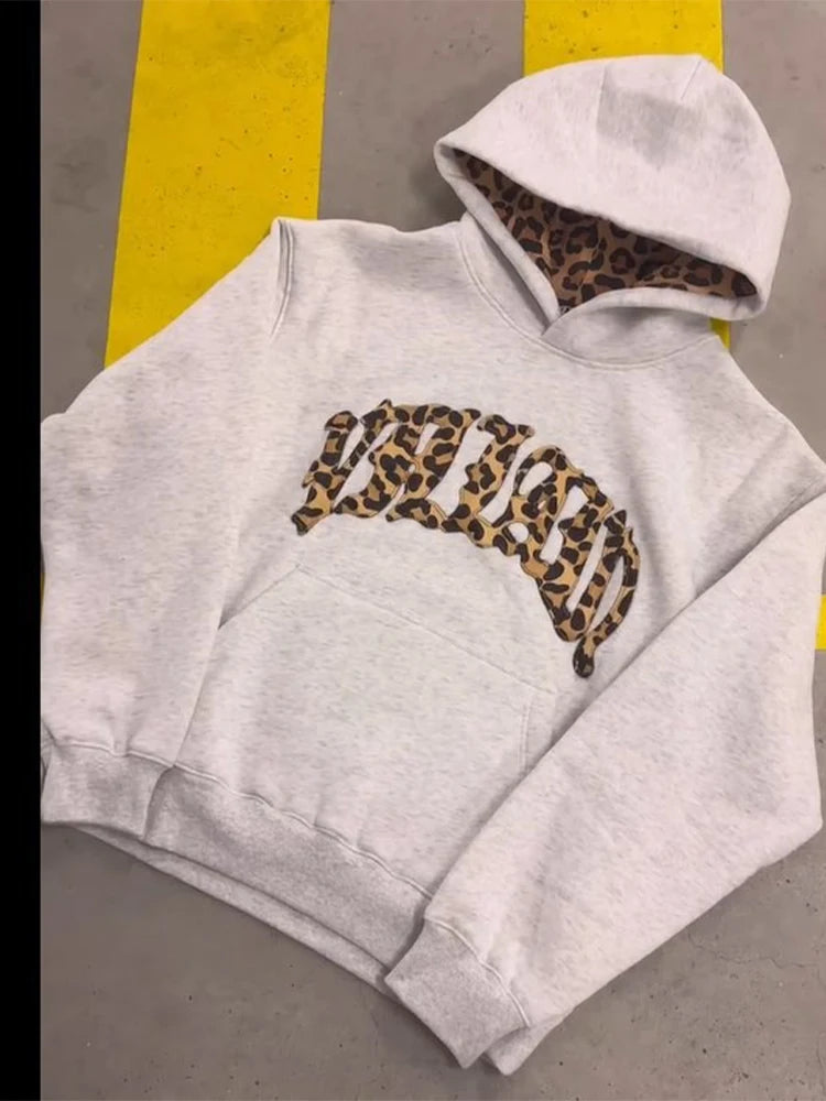 New autumn and winter thick and warm hoodie with hat Y2K unisex hoodie, sporty, simple, daily fashion trend - ATFH