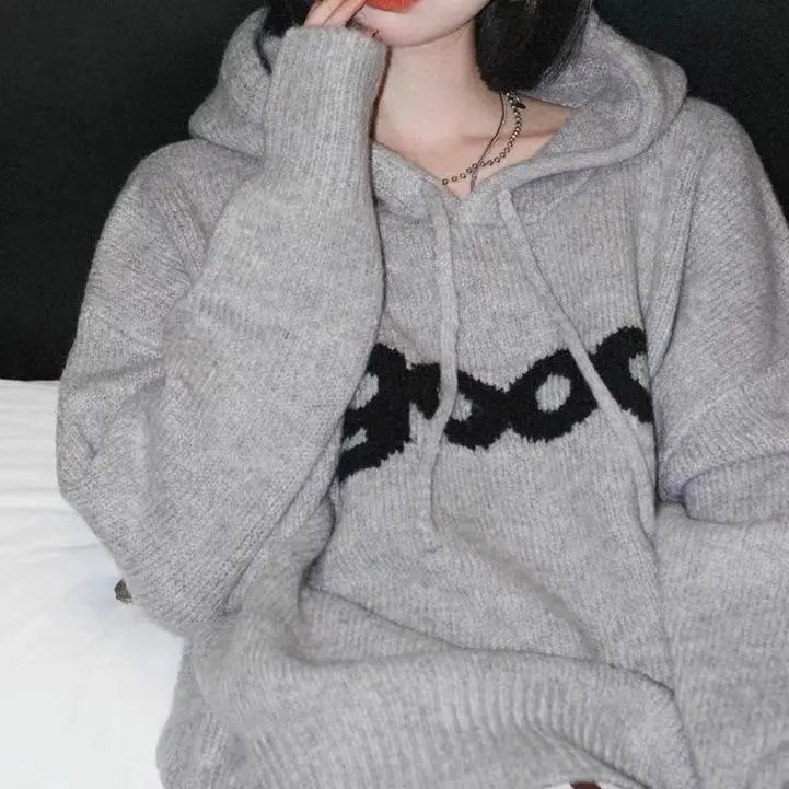 Hooded Cute Hoodies Street Wear Woman Zippers Multicolor Half University Holiday Party Elegance Appliqued Beautiful Moletom - ATFH
