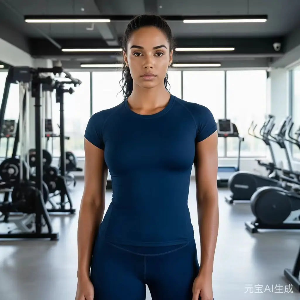 Impact L0g0DF Short Sleeve Top Women Running Sports T Shirt Summer Short Sleeve Round Neck Breathable Stretchy Gym Yoga Fitness - ATFH