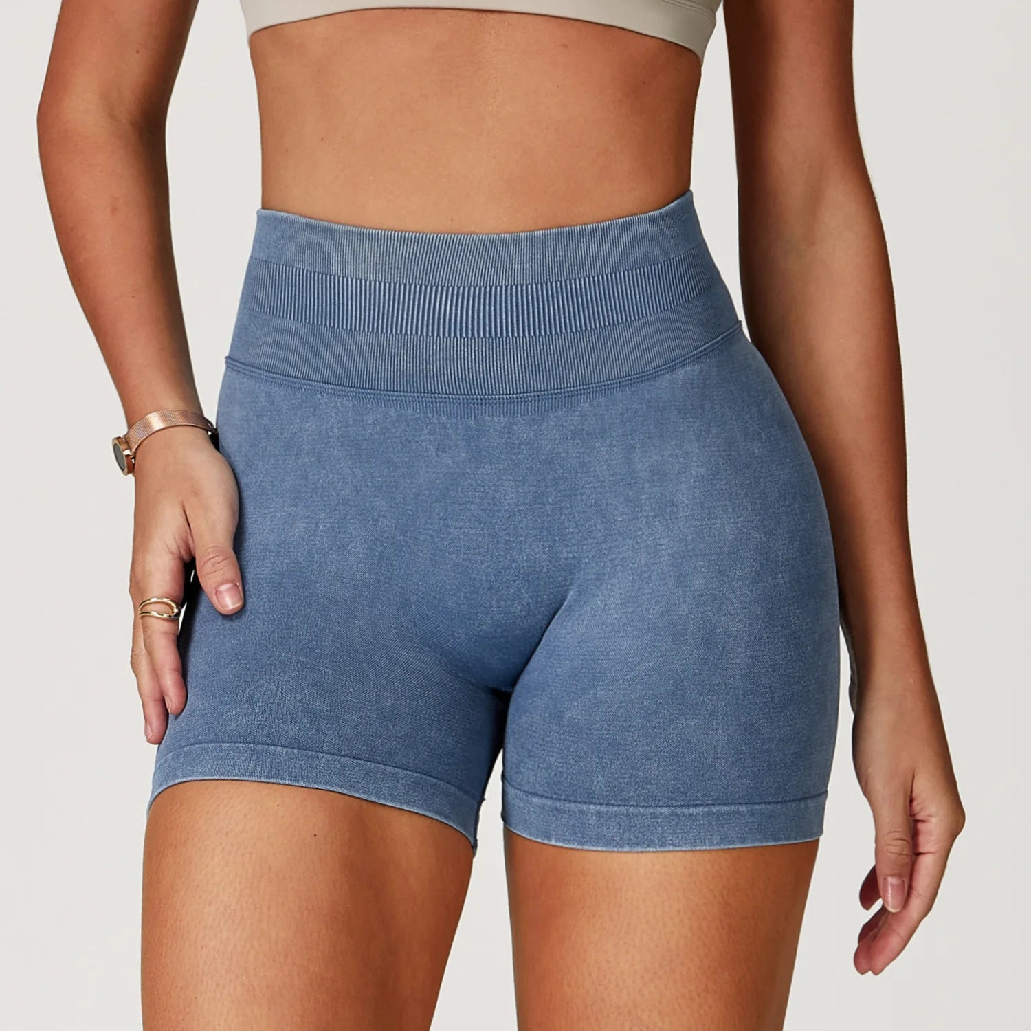 High Waist Yoga Shorts Women Sand Washed Yoga Shorts Workout Shorts Fitness Yoga Lift Butt Fitness Yoga Gym Running Short Pants Tahsi Fashion House
