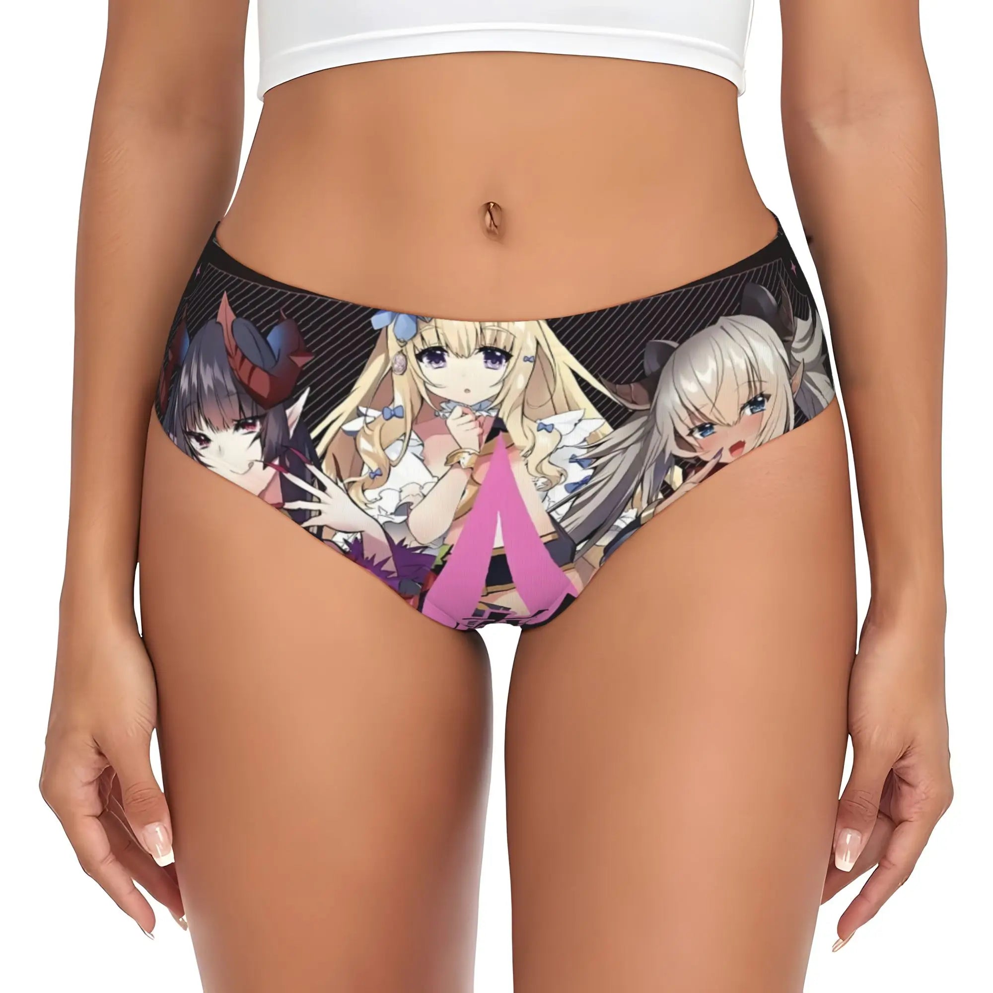 Game Japan Anime Tenkafuma  Brief Panties Women Comfort Stretch Comic  Underwear