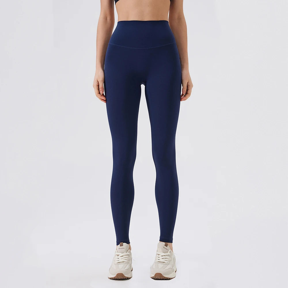 Women Back Waist Pocket High Waist Yoga Legging Women Sport Cropped Pants Butter Athletic Gym Comprehensive Training Jog - ATFH
