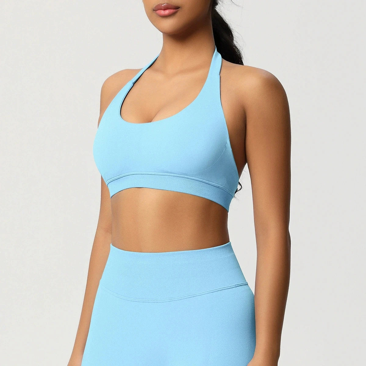 Sports Bra Seamless Workout Tops Gym Fitness Underwear Yoga Bras Sexy Athletic Sport Bra Women Backless Gym Training Crop Top - ATFH