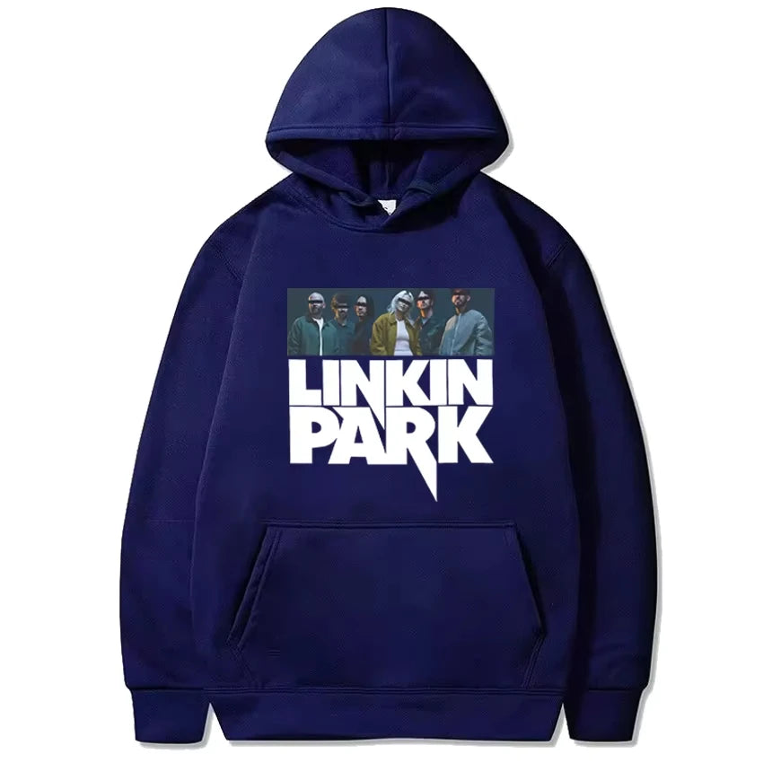 Linkin Park 2025 Tour Graphic Hoodie Spring and Autumn Unisex fashion Casual Sweatshirt Men women Fleece Long sleeve pullovers