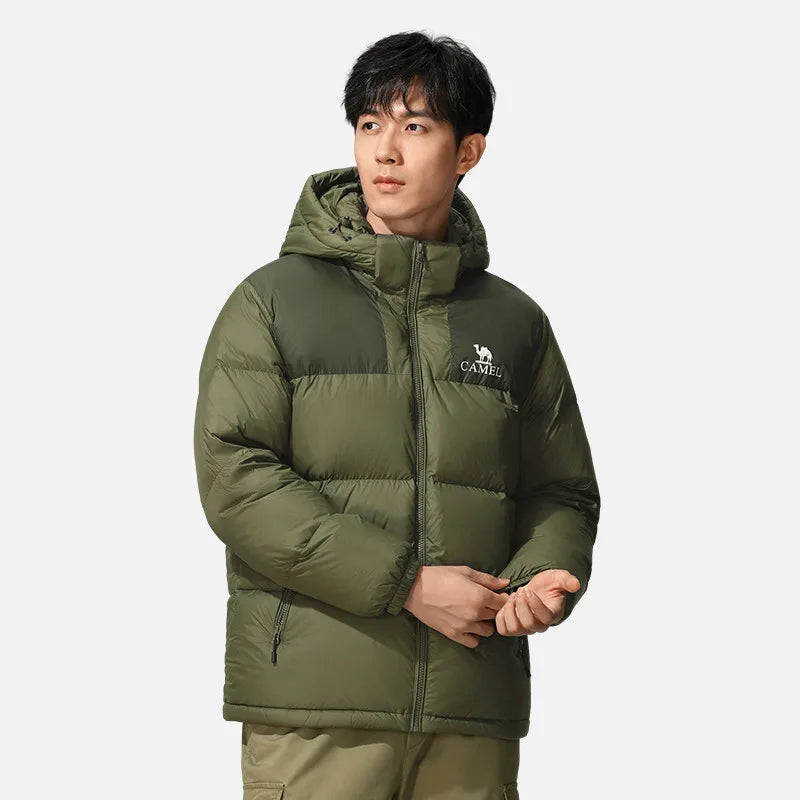 GOLDEN CAMEL Outdoor Down Jackets Women Men's Winter Coats Windbreakers Thickened Plush Bread Jacket for Men 2024 Winter New