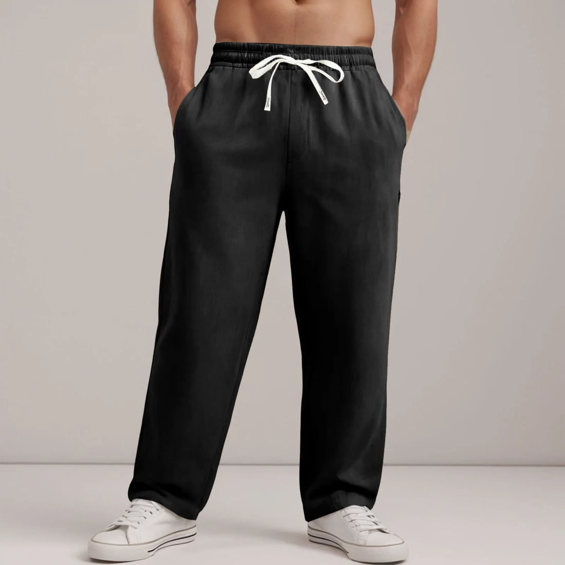 Jogging Pants Mens Fitness Joggers Running Pants Mens Allseason Loose Breathable Cotton And High Quality Casual Pants For Men