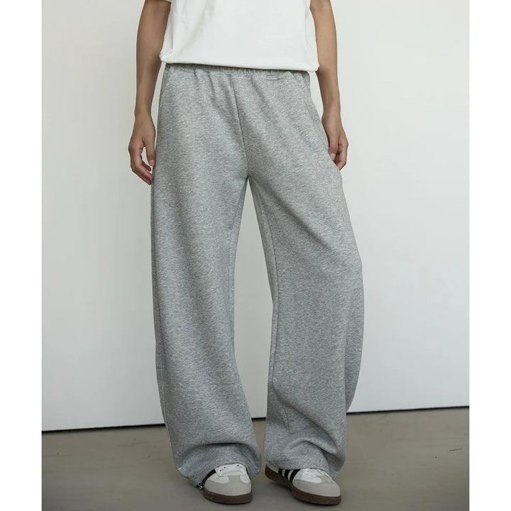 Elastic Waist Drawstring Sport Pants Men Streetwear Fashion Loose Casual Wide Leg Baggy Pants Trousers Joggers Sweatpants