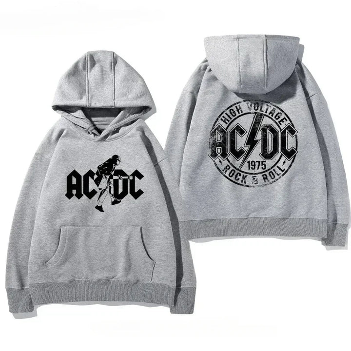 Men's hooded autumn and winter sweatshirts hooded sweatshirts casual retro long-sleeved adult sweatshirts - ATFH