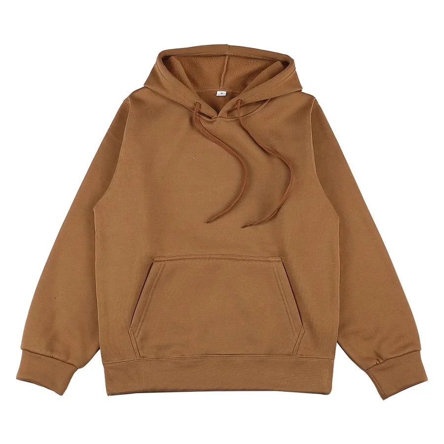 2025 Autumn/Winter New Men's and Women's Comfortable Casual Hoodie Outdoor Sports Running Wool Warm Fashion Casual Hoodie - ATFH