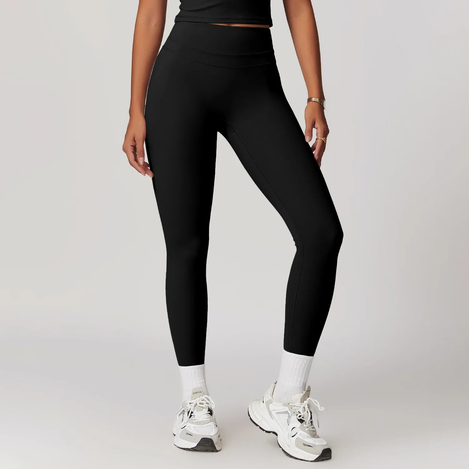 High Waist Seamless Leggings Women Fitness Running Yoga Pants Ribbed Leggings Energy Gym Tights Leggings Casual Workout Leggings - ATFH