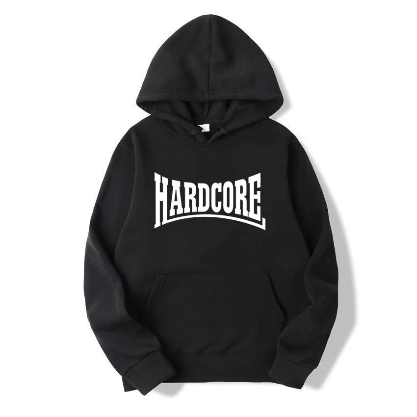 Autumn/winter hoodie unisex printed hooded street casual sweatshirt fashionable couple sports long sleeved hoodie - ATFH