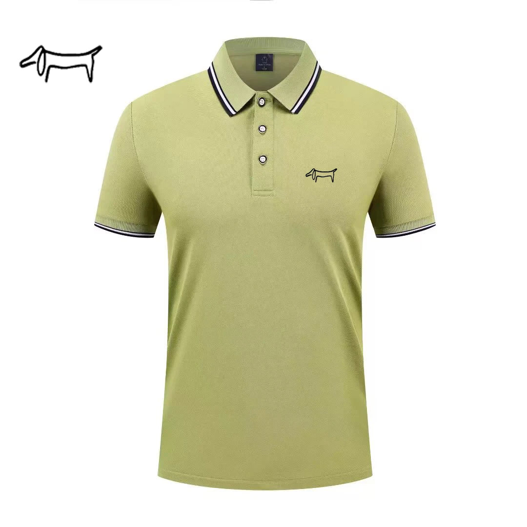 Summer New Polo Shirt Man,Light Luxury Brand Shirts,Fashion Short Sleeve Tops,Golf Wear Sports T Shirt,Men's Women Clothes