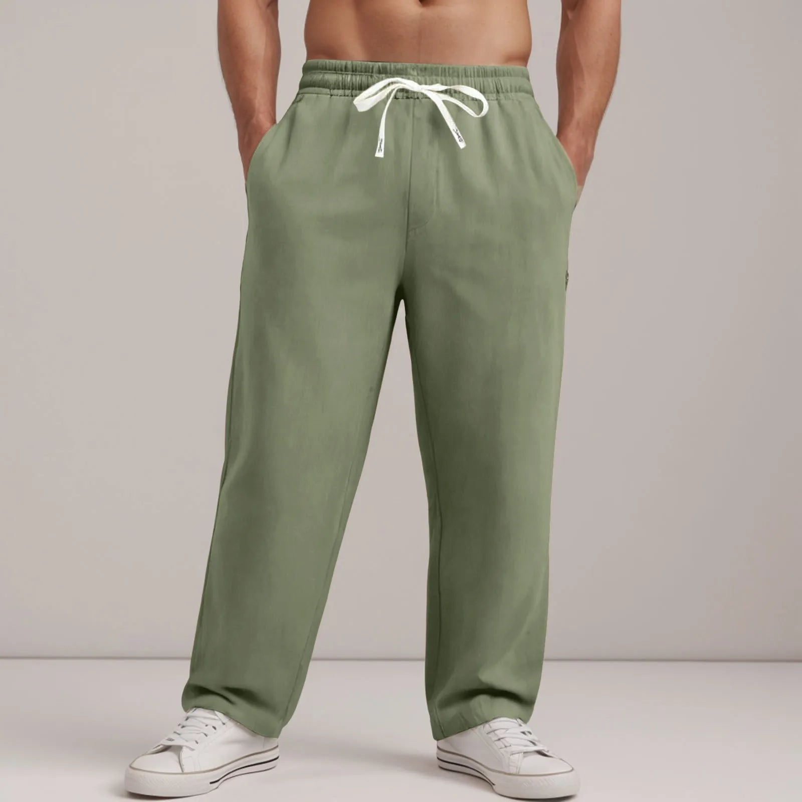 Jogging Pants Mens Fitness Joggers Running Pants Mens Allseason Loose Breathable Cotton And High Quality Casual Pants For Men