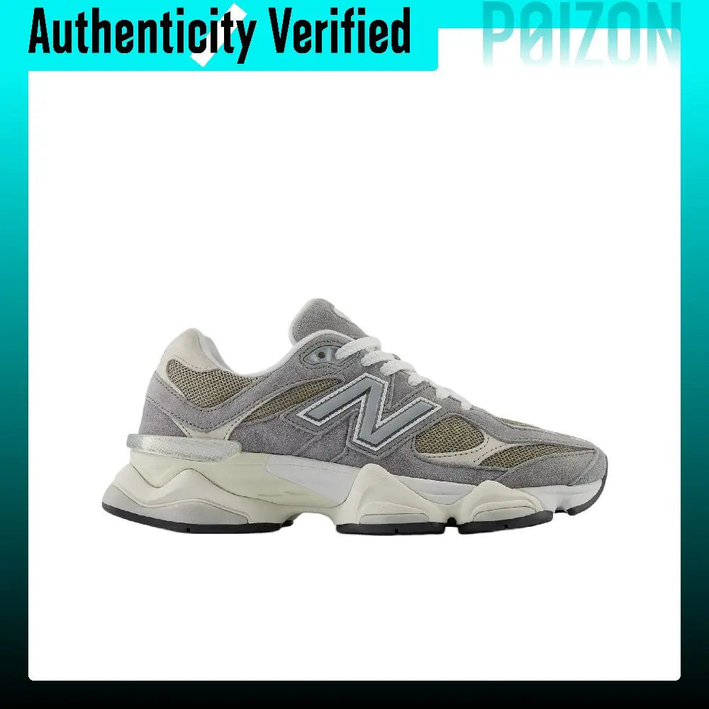 New Balance NB 9060 Running Shoes Unisex Low-top Gray/Tan U9060LBA