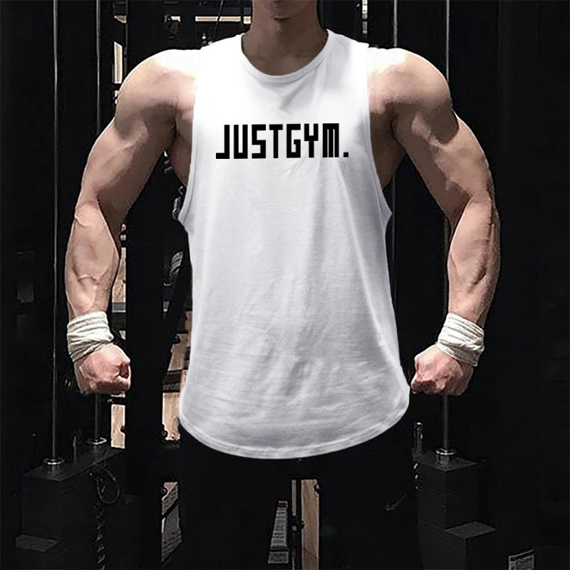 Brand Workout Sporting Stringer Clothing Comfortable Fashion Fitness Singlets Korean Gym Muscle Sleeveless Shirt Mens Tank Top
