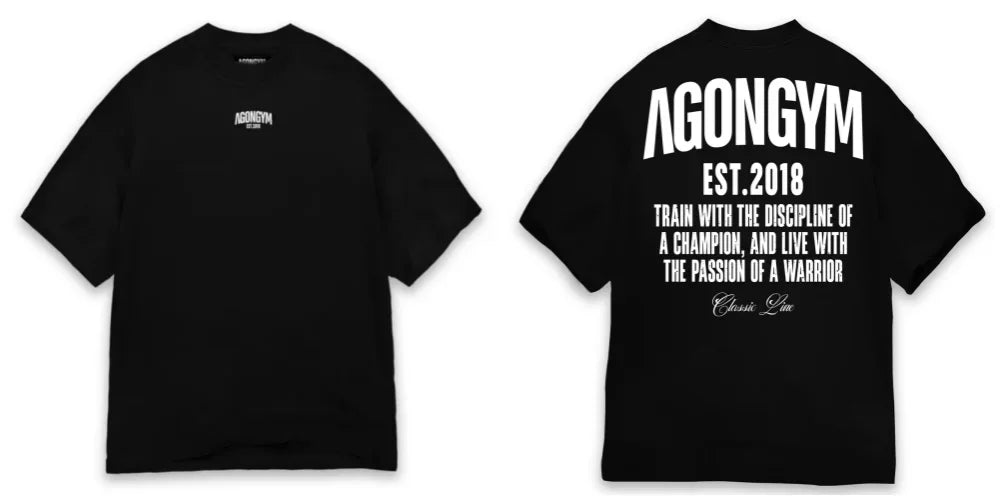 AGONGYM Oversized Loose Summer T-Shirts Short Sleeve Sport Shirts Gym Bodybuilding Fitness Mens Workout Casual Clothing