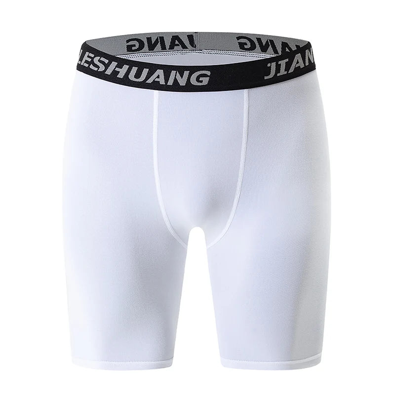 10/5 Piece Set Of Men's Solid Color Classic Long Underwear Quick Drying Youth Sports Comfortable Elastic Casual Boxer Shorts