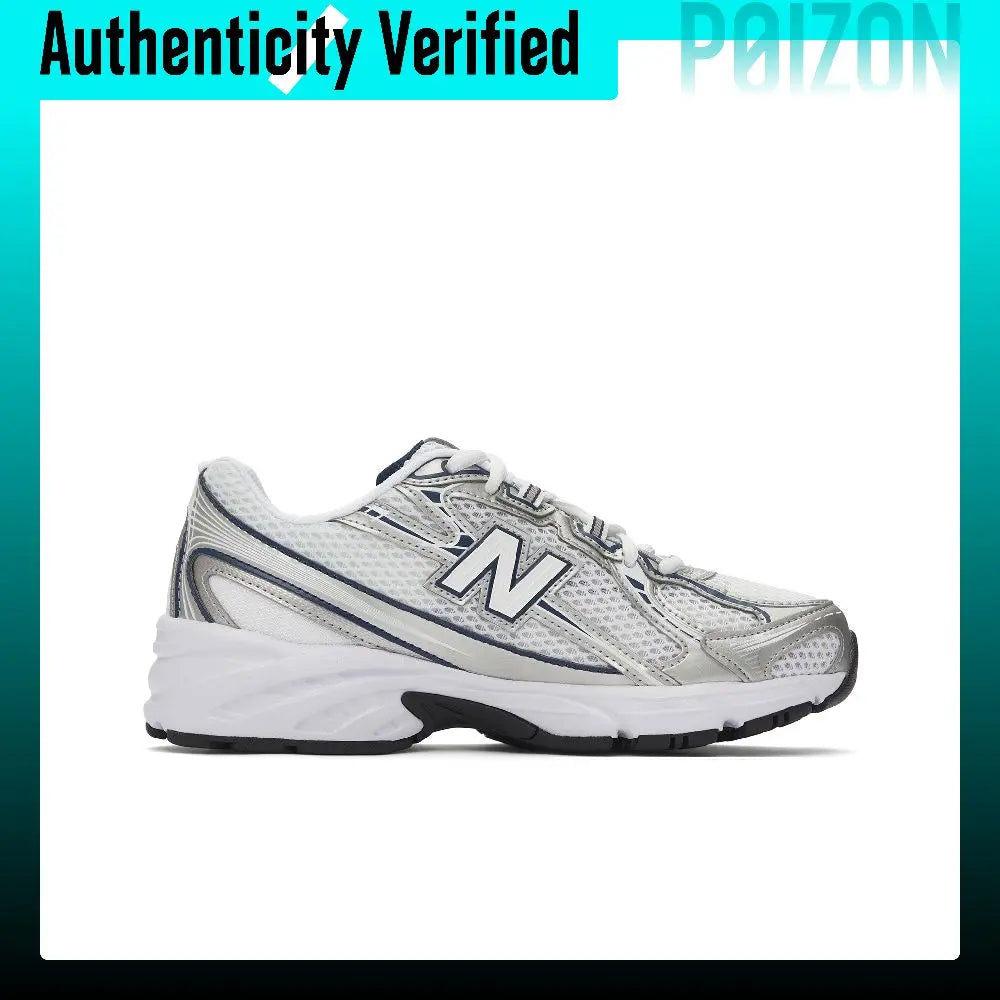 New Balance NB 740 V2 Breathable Low top Casual City Commuting Running Shoes Unisex White U740WN2