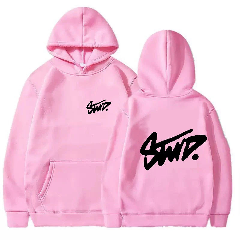 2026New Men's Hoodie Casual Fashion Pullover Sweatshirt Soft & Comfortable High-Quality Plus Size Autumn Winter Letter Print Top