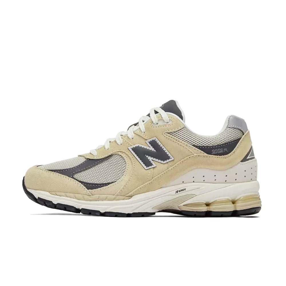 New Balance 2002R Breathable, Lightweight, Soft, and Ultra-Comfortable Low-Top Running Shoes (Unisex) Beige M2002RFA