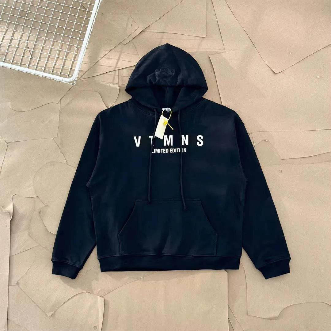 Top Grade 1_1 VT for Seasons Collection Printed Women Men Hooded Sweatshirt Hoodies OversizedMen Cotton Hoodie Pullover - ATFH