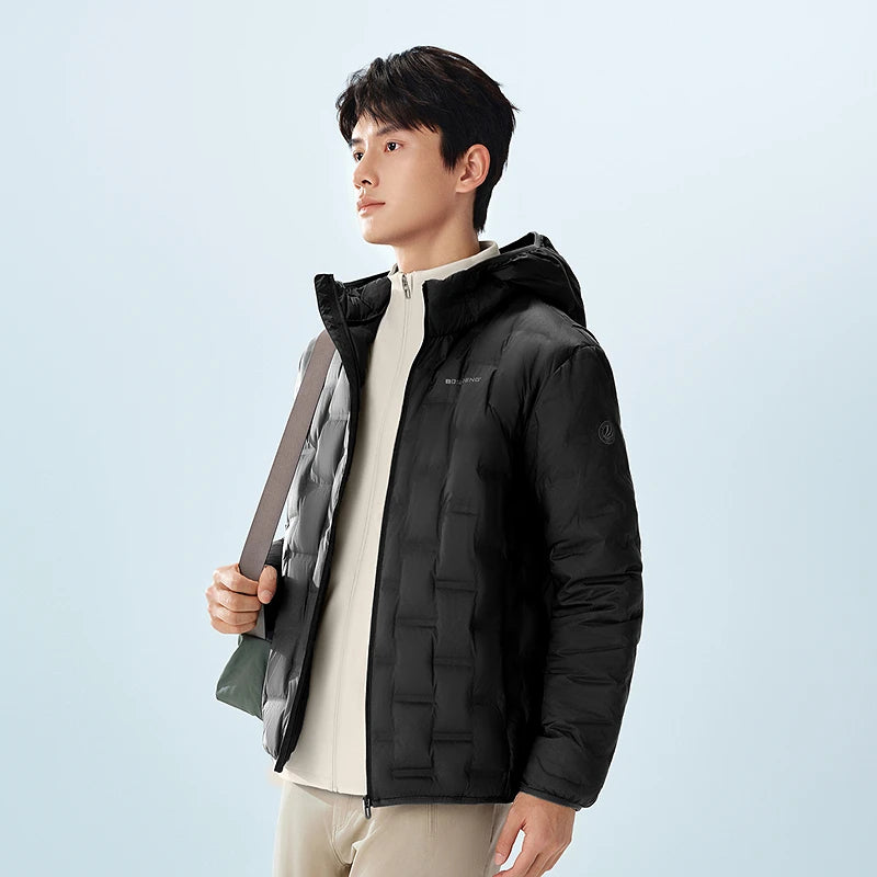 BOSIDENG 90% down jacket for men light weight jacket warm light high quality casual outwear